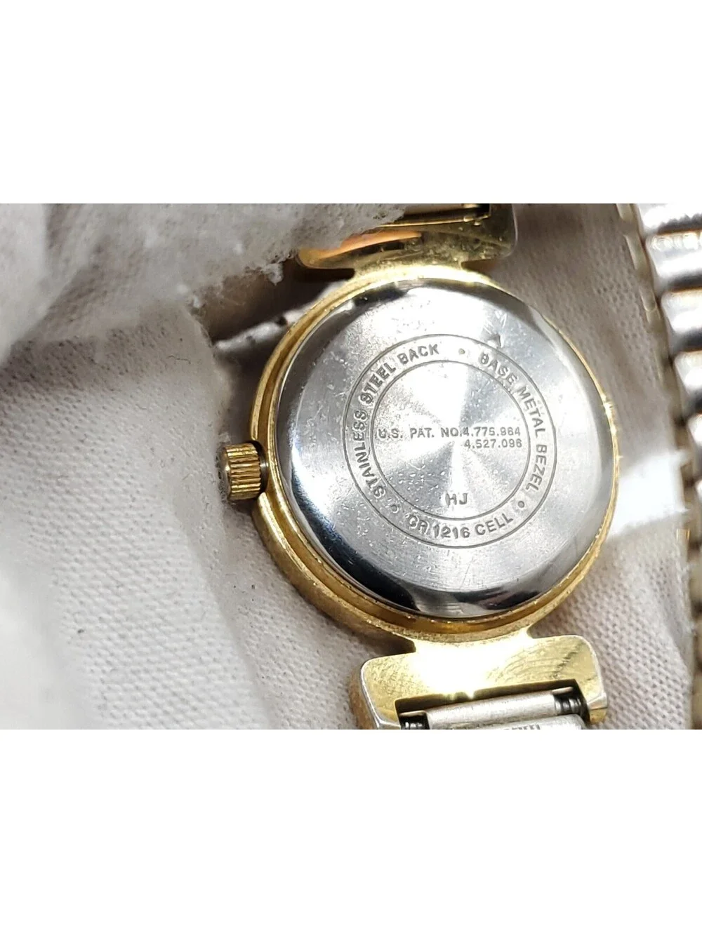 Carriage By Timex Indiglo Womens Watch New Battery Two-Tone White Dial 24mm